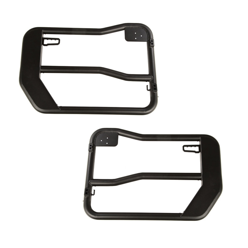 Jeep Wrangler Front Tube Doors - Rugged Ridge - Rugged Ridge Fortis - Satin Black - `18-`22 Jeep Wrangler Front Tube Doors - Rugged Ridge - Rugged Ridge Fortis - Satin Black - `18-`22